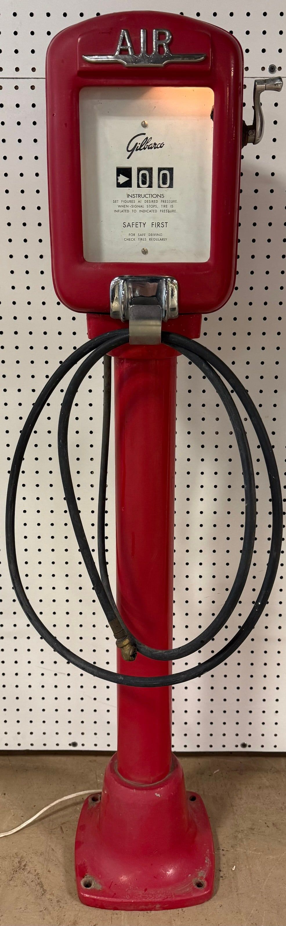 Lot 396: 1950s Gilbarco Service Gas Station Eco Air Meter