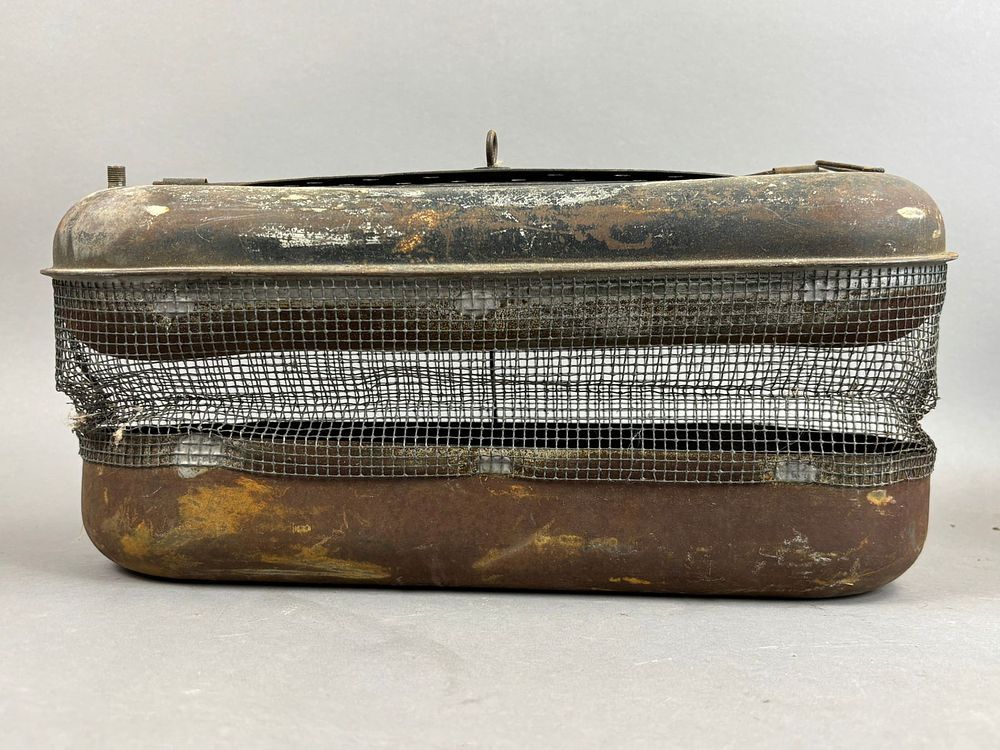 Lot 182: Antiqe Submarine Insert Galvanized Minnow Buckets