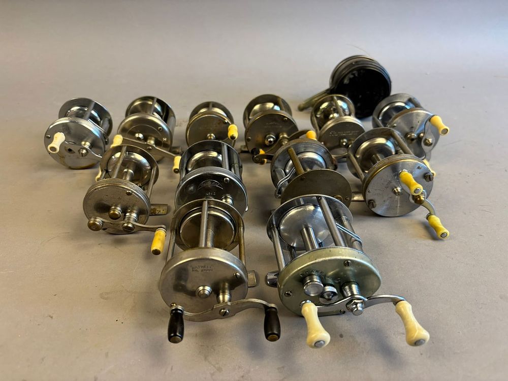 Lot 234: 13 40s 50s Biltwell Buhl Assorted Fishing Reels
