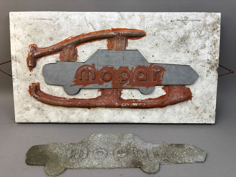 Lot 159: Vintage 60s Era Mopar Casting Part Aluminum Mold