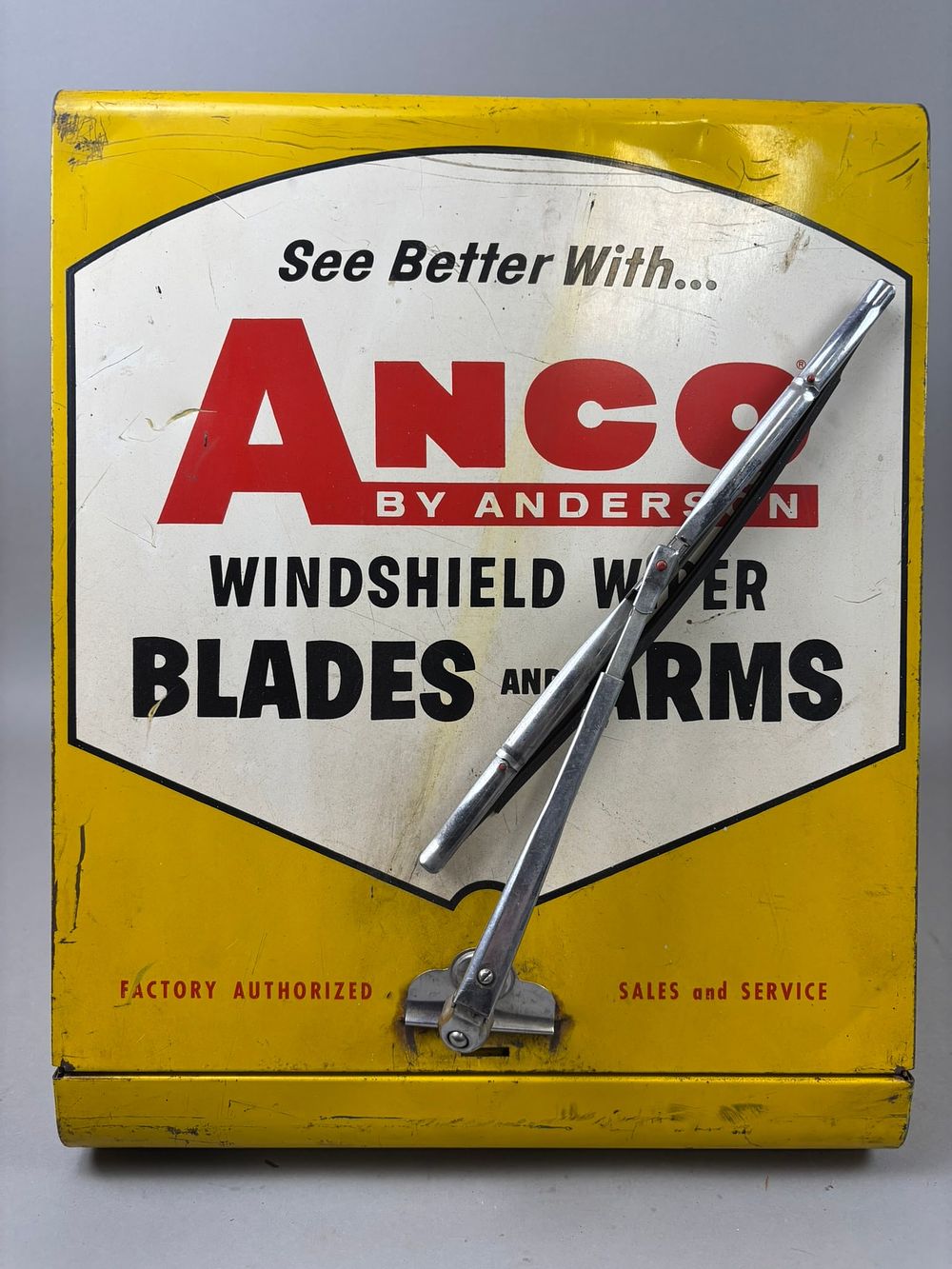 Lot 260: Anco Windshield Wiper Store Display NOS Contents