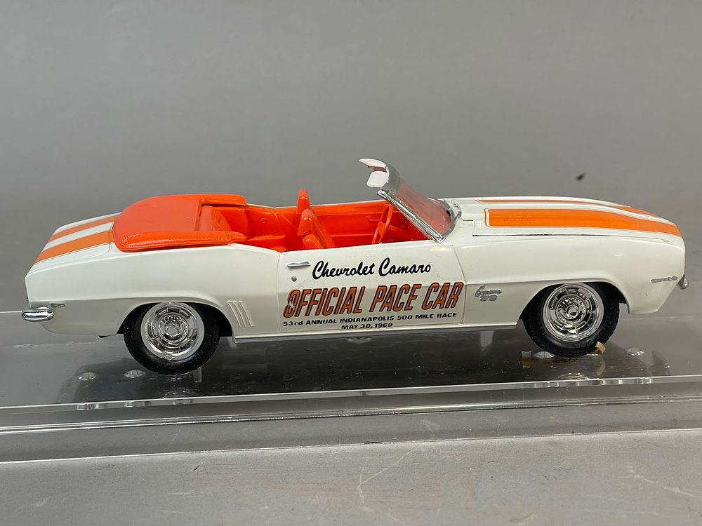 Lot 189: 3 AMT Assembled Pace Car Models Firebird Camaro
