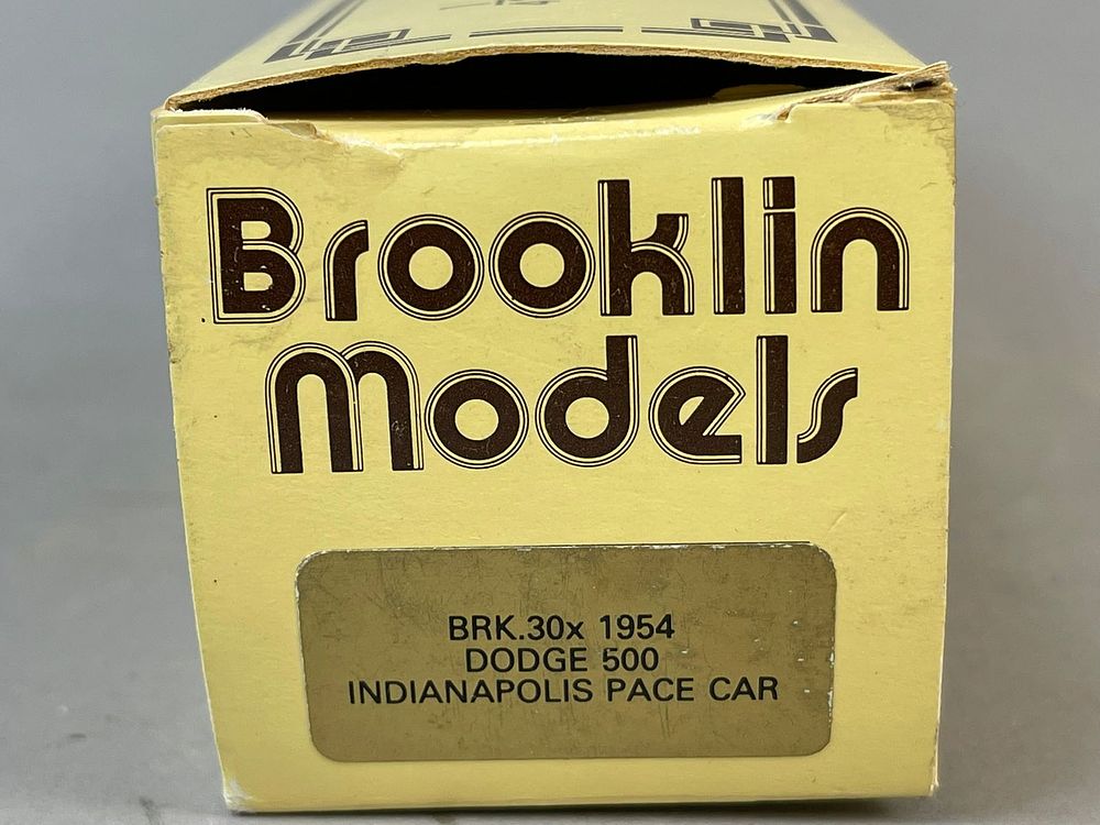 Lot 197: 2 NOS Brookline Models Pace Car Pontiac Dodge Die Cast