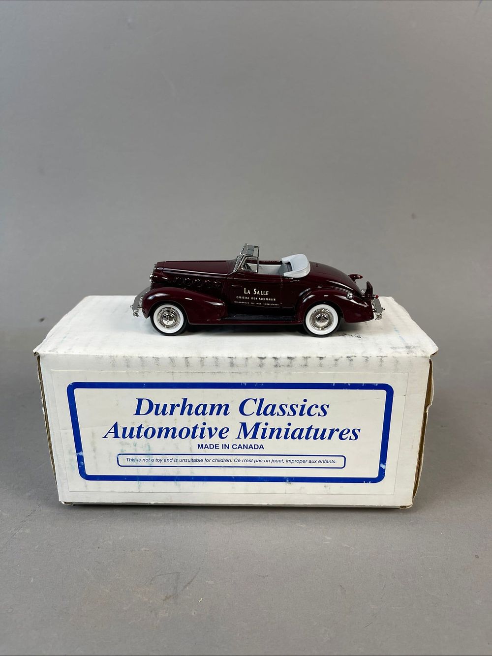 Lot 202: 3 NOS Durham Classic Minatures Die Cast 34 LaSalle