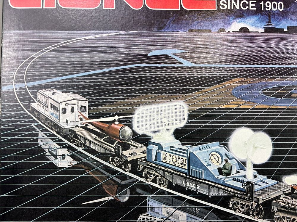 Lot 220: NOS Lionel Laser Train Set Original Box