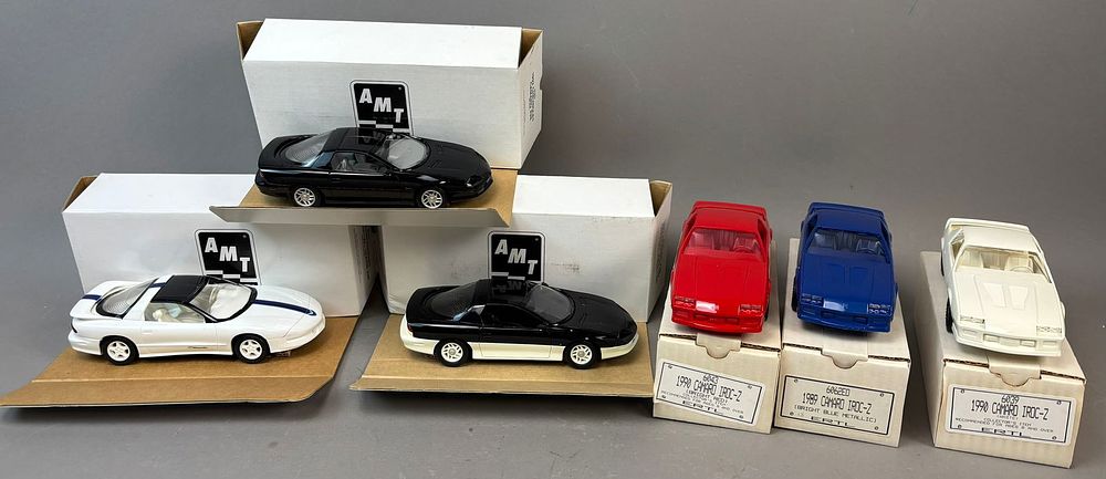 Lot 295: 6 NOS Ertl Chev Camaro IROC Z28 Trans AM Promo Car