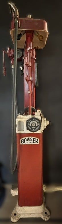 Lot 194: Bowser Model 97 Hand Operated Sentry Gas Pump