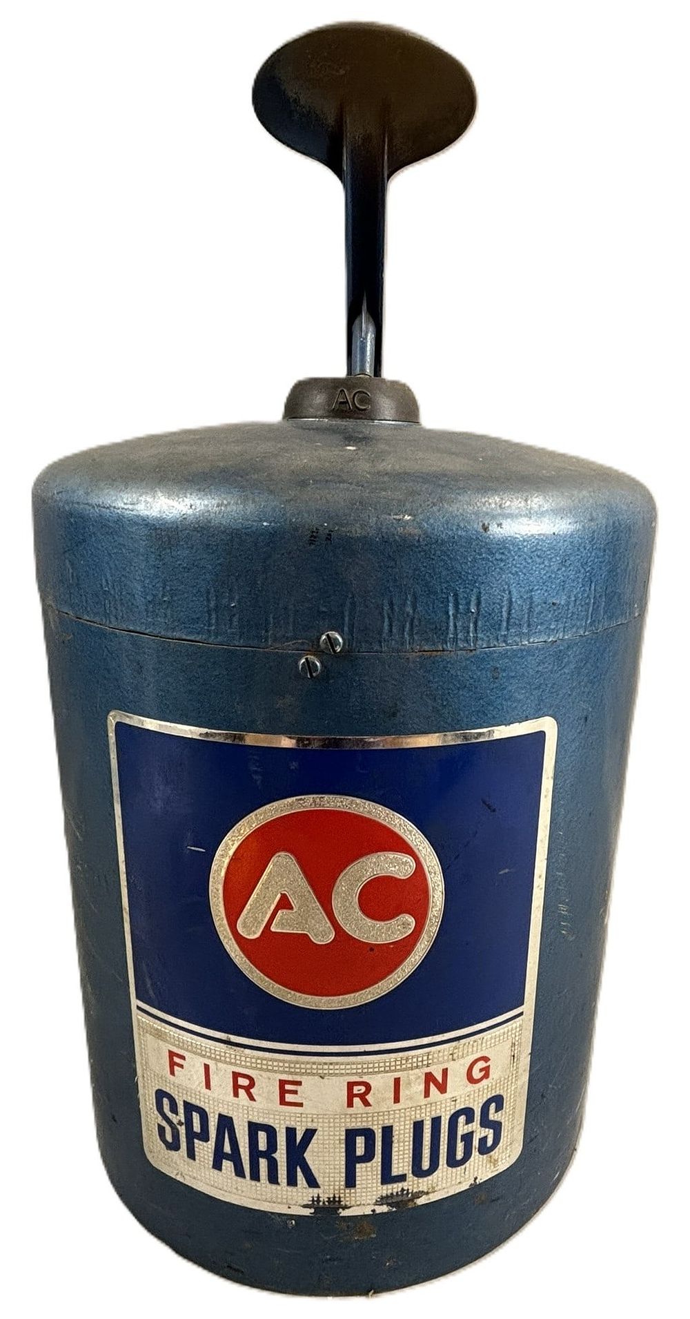 Lot 223: AC Fire Rings Spark Plugs 1950s Gas Service Station Tester Machine