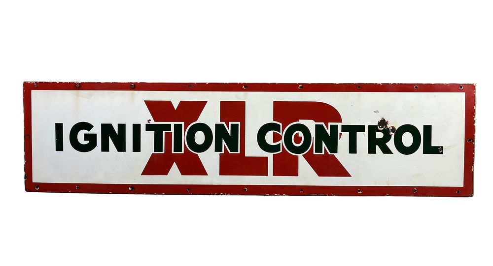 Lot 255: X-Cel 88 SSP Kalamazoo Michigan Gas Station Ignition Control XLR 4' Sign