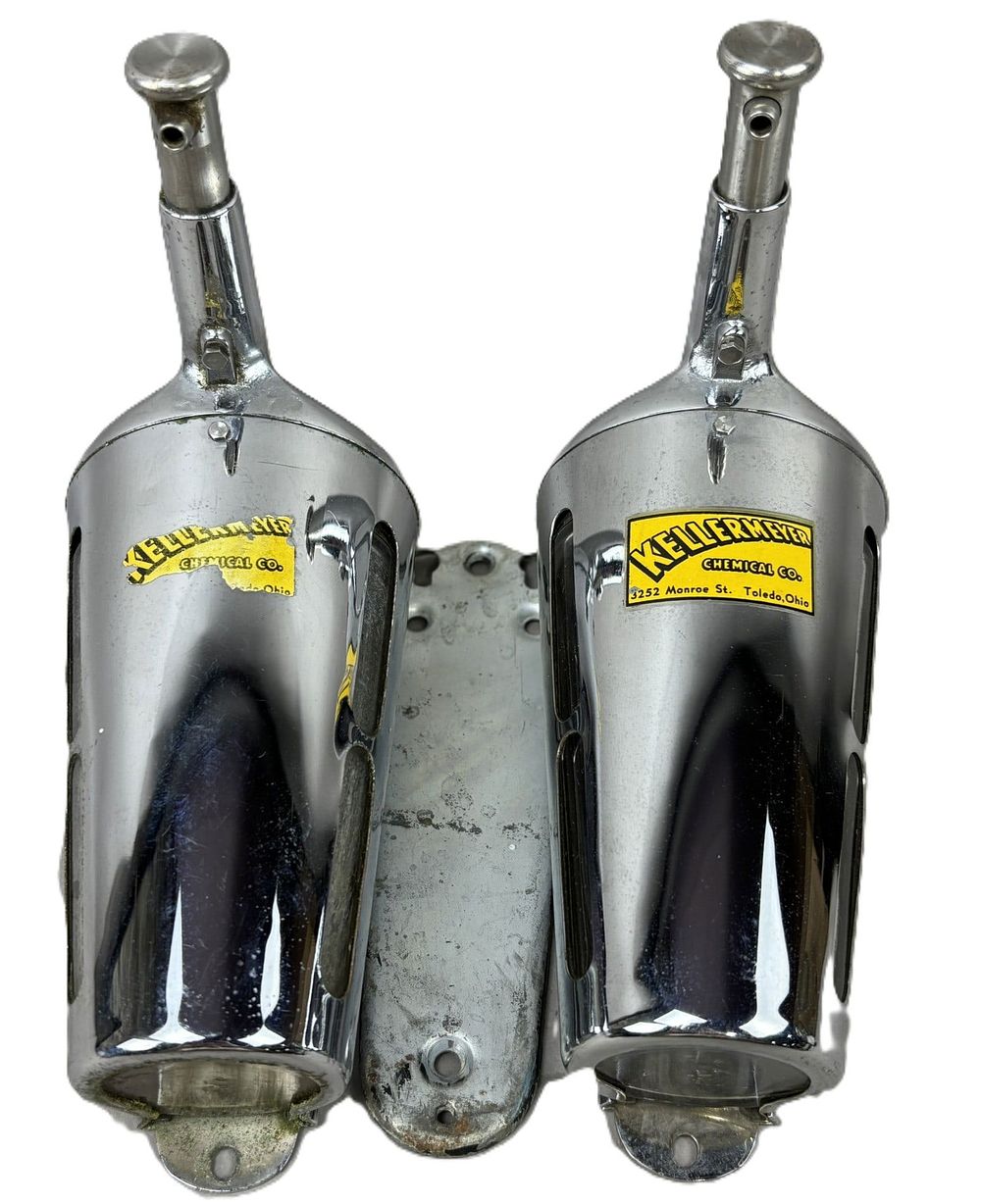 Lot 285: Pair Kellermeyer Chemical Co Dry Soap Service Station Dispensers
