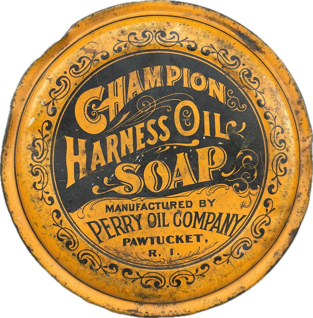 Lot 307: Champion Harness Oil Soap by Perry Oil Co Pawtucket Rhode Island