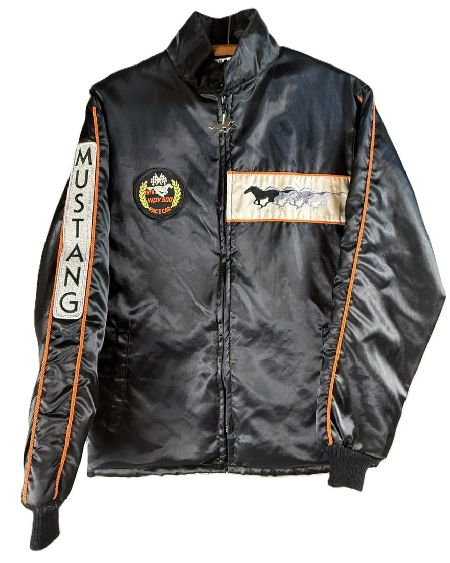 Lot 397: 1979 Indianapolis 500 Pace Car Ford Mustang Racing Jacket Size S