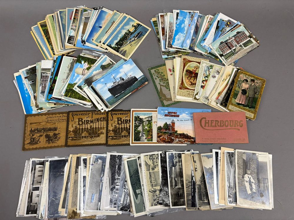 Lot 317: Lot 311 Original Early 1900s Postcards & Greeting Cards