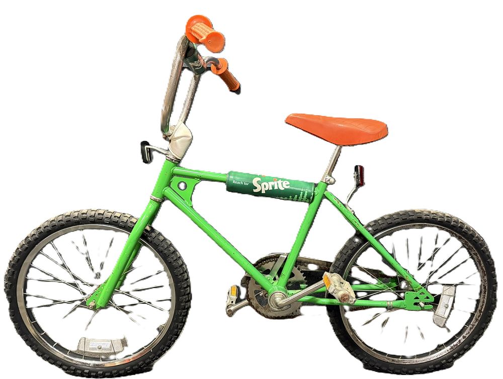 Lot 301B: Reach For Sprite Original 1980s Coca Cola Giveaway BMX Bicycle