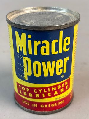Miracle Power Top Cylinder Lubricant Full 4oz Can. See all photos for a better idea on 