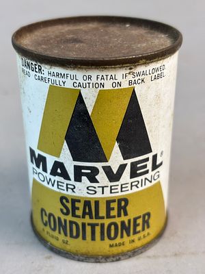 Marvel Power Steering Sealer Conditioner 4oz Full Can. See all photos for a better idea on 