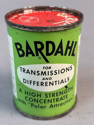 Bardahl Trans & Diffs Full 4oz Metal Can. See all photos for a better idea on condition. All 