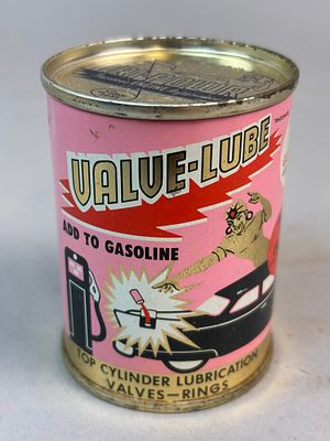 Valve Lube Top Cylinder Lube Full 4oz Metal Can w/ Genie. See all photos for a better idea on 