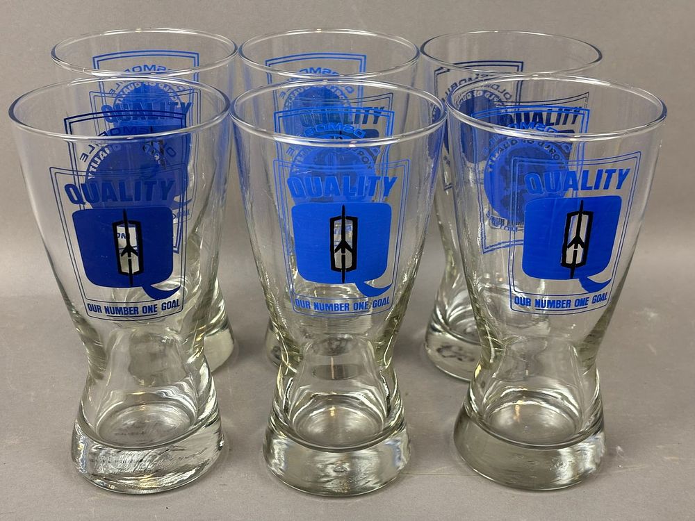 Lot 200: Lot 6 1960s Oldsmobile Quality Number One Goal 6" Glasses