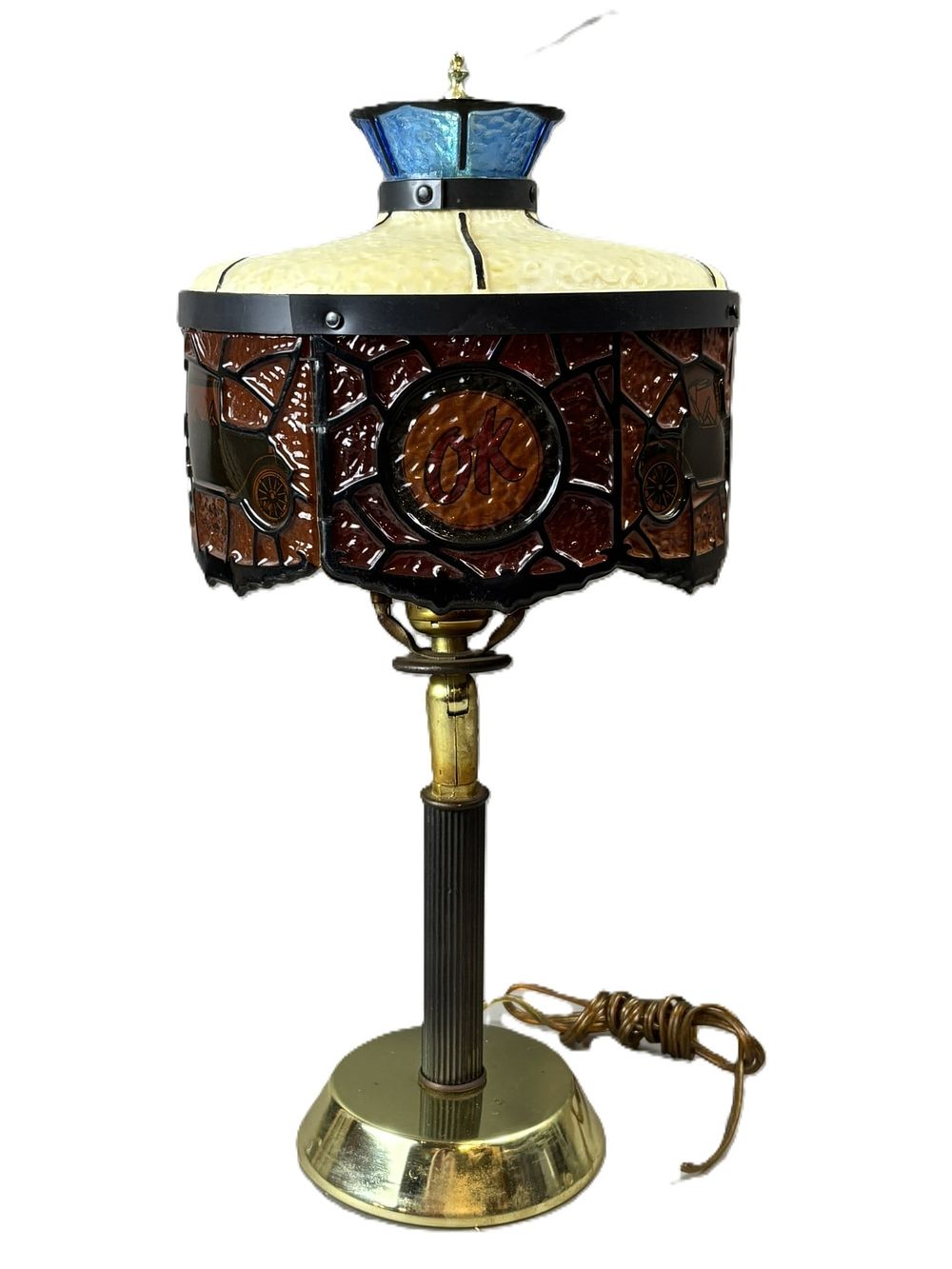 Lot 207: Chevrolet Used OK Cars 1960s-70s Plastic Advertising Lamp