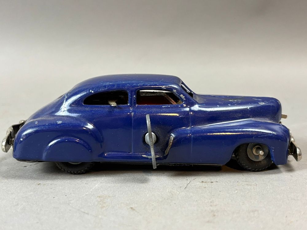 Lot 242: JNF Original 1940s Key Wind Tin Litho German Sedan Car