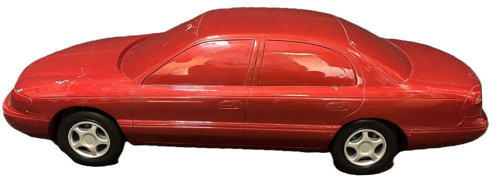 Lot 460: Original 1990s Lincoln Mercury 40" Fiberglass Model Car