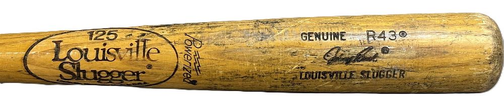 Lot 139: Johnny Bench 1981–83 Game Used R43 Louisville Slugger Bat
