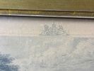 1840 Engraving “The Queen’s Palace from St. James’s Park” Framed Print. Framed mid-19th century Image - 2