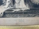 1839 “Her Majesty The Queen” Engraving for New York Albion Framed. Framed 19th century engraved Image - 5