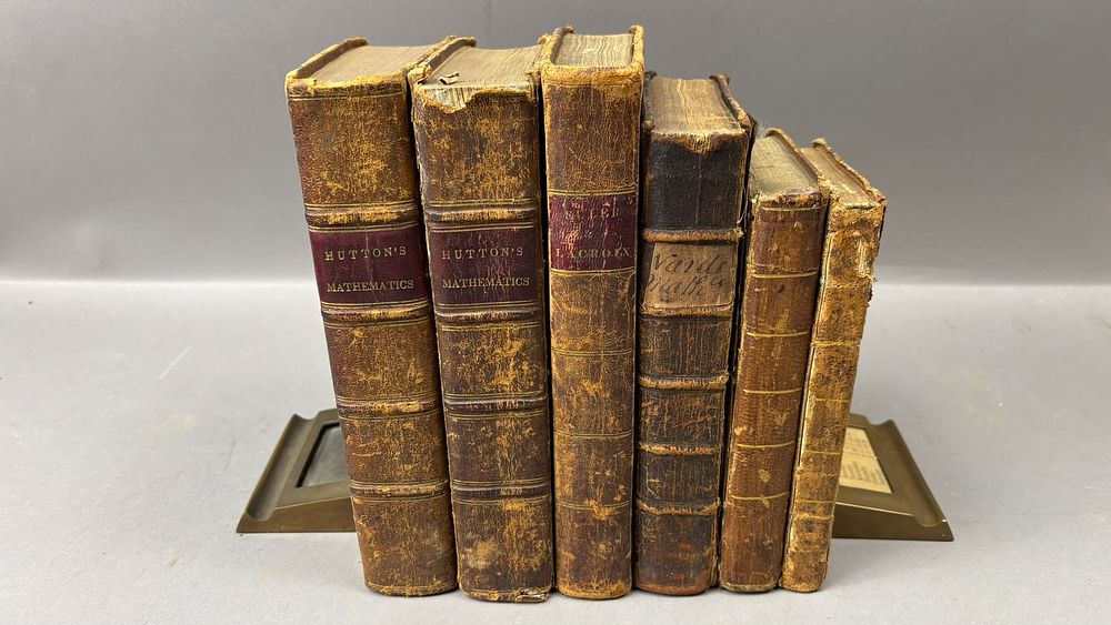 Lot 157: Collection of Six Early 19th Century Mathematics & Scientific Texts