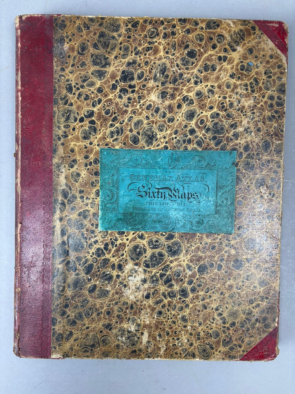 Lot 162B: 1827 A. Finley New General Atlas World Maps Philadelphia Folio
