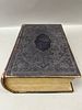 1851 American Bible Society Holy Bible Leather Bound Family Bible. Mid-19th century leather Image - 4