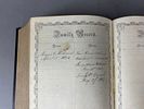 1851 American Bible Society Holy Bible Leather Bound Family Bible. Mid-19th century leather Image - 15