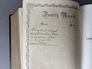 1851 American Bible Society Holy Bible Leather Bound Family Bible. Mid-19th century leather Image - 17