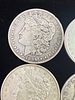 Morgan Silver Dollar Group 1896–1902 Mixed Date Collection (6). Group of six United States Image - 1