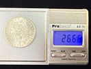 Three Morgan Silver Dollars 1898 1899 1899 Circulated Lot. Lot of three United States Morgan Image - 6