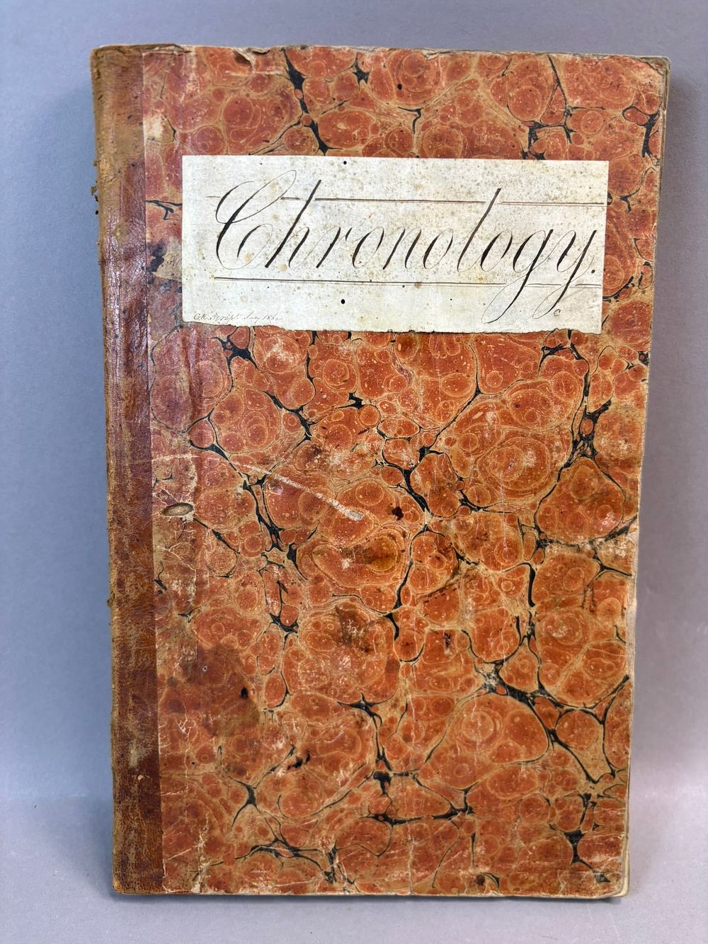 Lot 243: 1830s Hudson NY Manuscript Chronicle George Robinson Diary Ledger