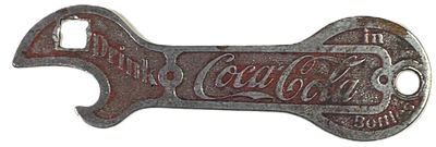 Antique Coca-Cola Key Chain Bottle Opener w/ Original Paint Rare. Vintage Coca-Cola bottle 