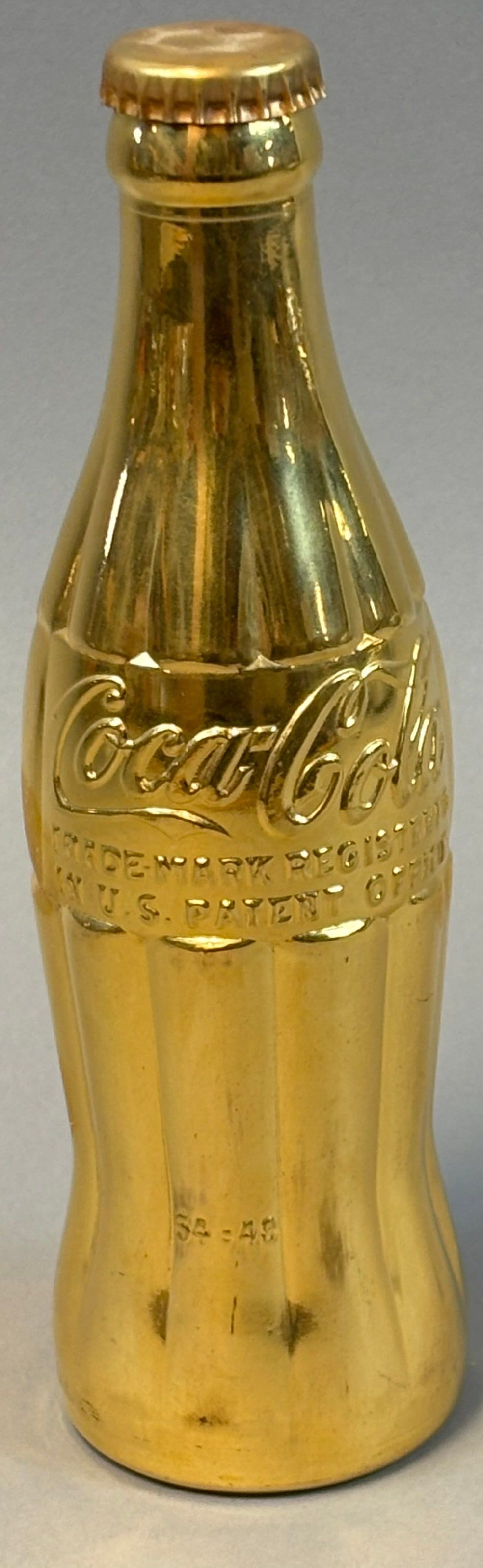 Lot 162: Vintage Ca. 1954 50th Anniversary Greenwood Mississippi Coca Cola Bottle