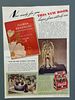 Lot 4 Coca Cola Original Framed and Matted Advertising Related Paper Items. See all photosImage - 2