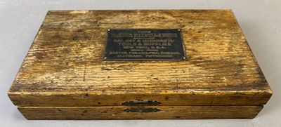Manning Maxwell & Moore Railway & Machnist Tools Master Test Gauge. 12" x 7" x 2.5" overall box size