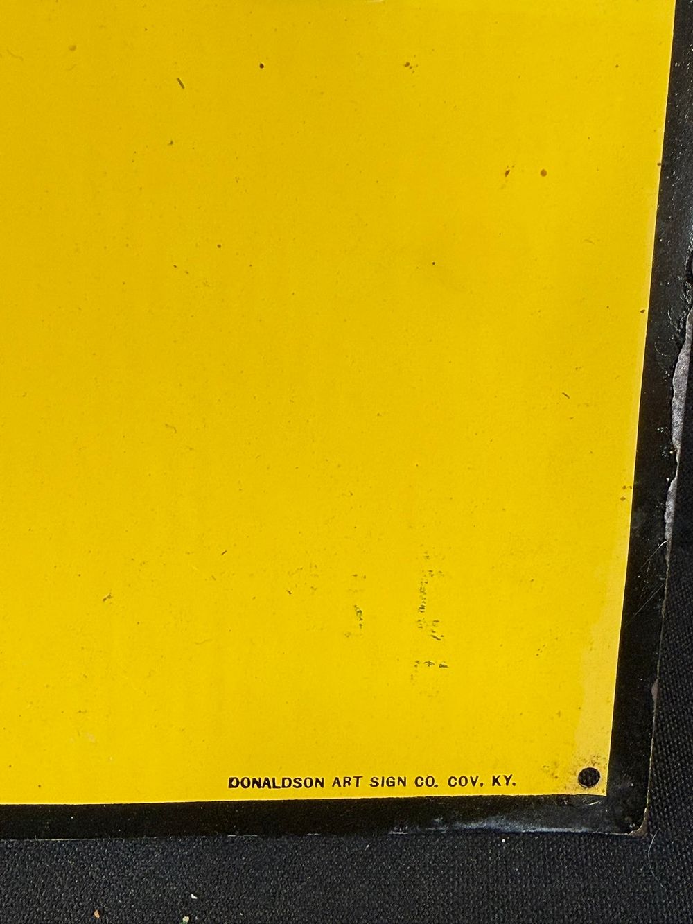 Lot 352: Dry Valley Coal SST Tin Embossed Advertising Sign