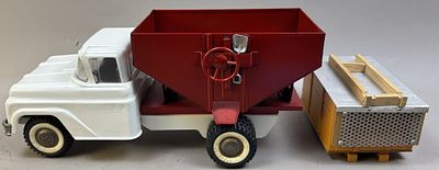 Buddy L Gravity Feed Truck W/ Grain Storage Unit the toy appears to have been restored and. The 
