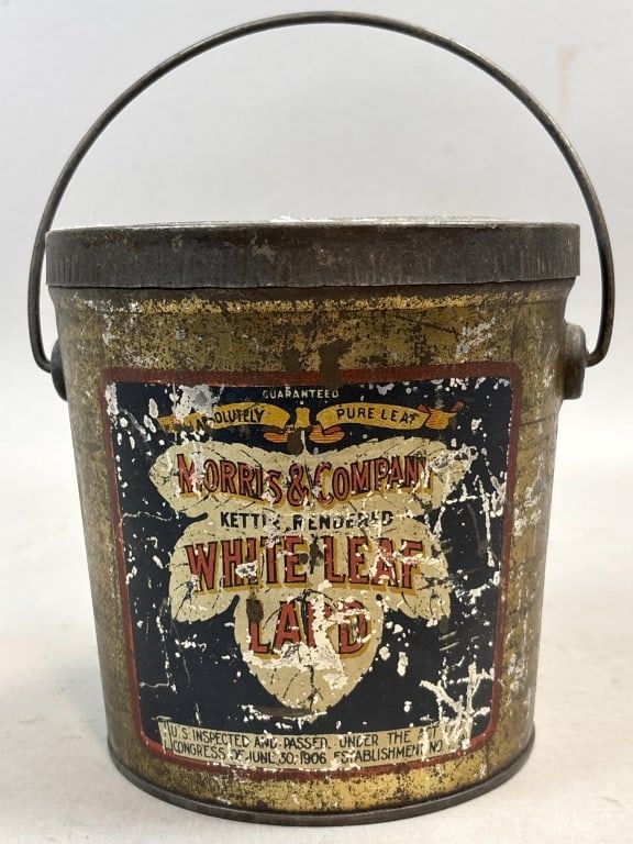 Lot 236: Morris & Company White Leaf Lard