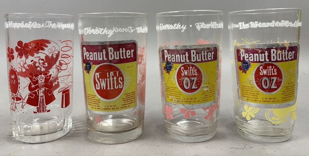 Lot 249: Lot of 4 Swift's Wizard of Oz Glasses