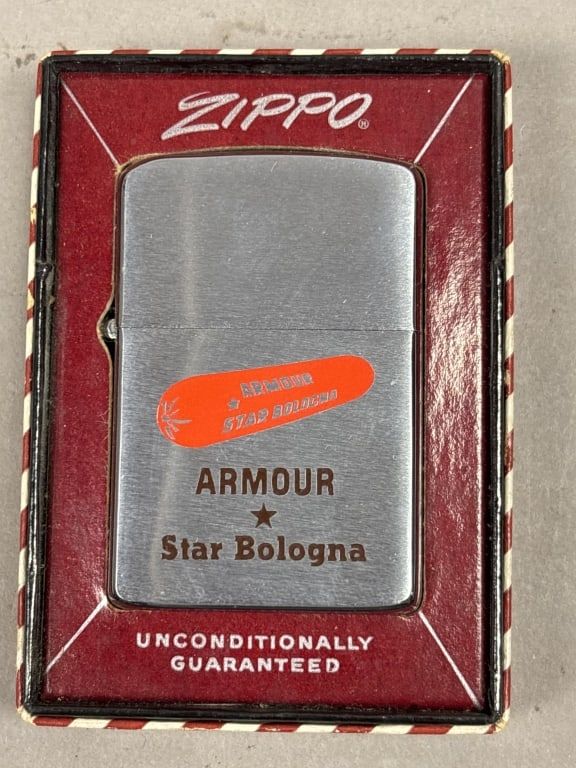 Lot 256: Armour Star Bologna Zippo Lighter