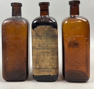 Lot of 3 Armour Red Bone Marrow 2 Empty Bottles 1 Full Bottle. Please make sure you view all 