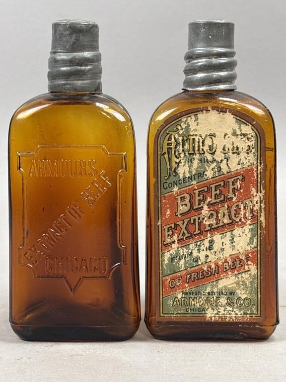 Lot 290: Pair Armour's Beef Extract Chicago Illinois