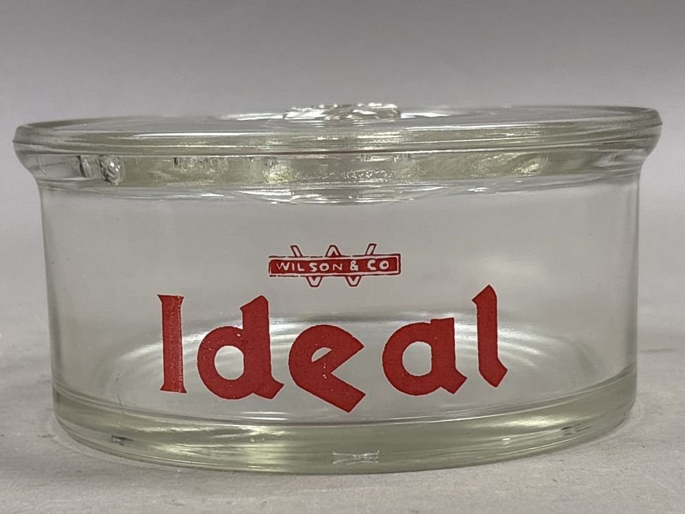 Lot 324: Wilson & Co Ideal Glass Candy Dish with Lid