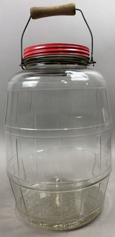 Lot 379: Armour Star Glass Barrel w/ Handle